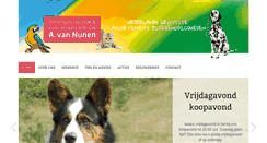 Desktop Screenshot of dierenspeciaalzaakvannunen.nl